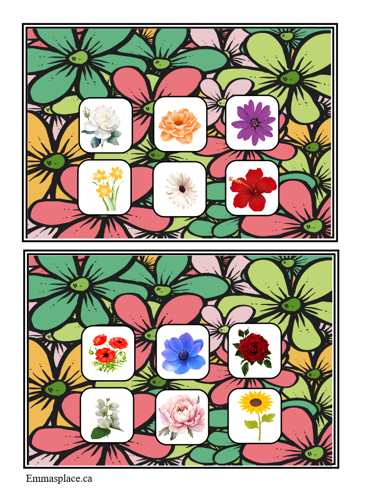 Bingo flowers