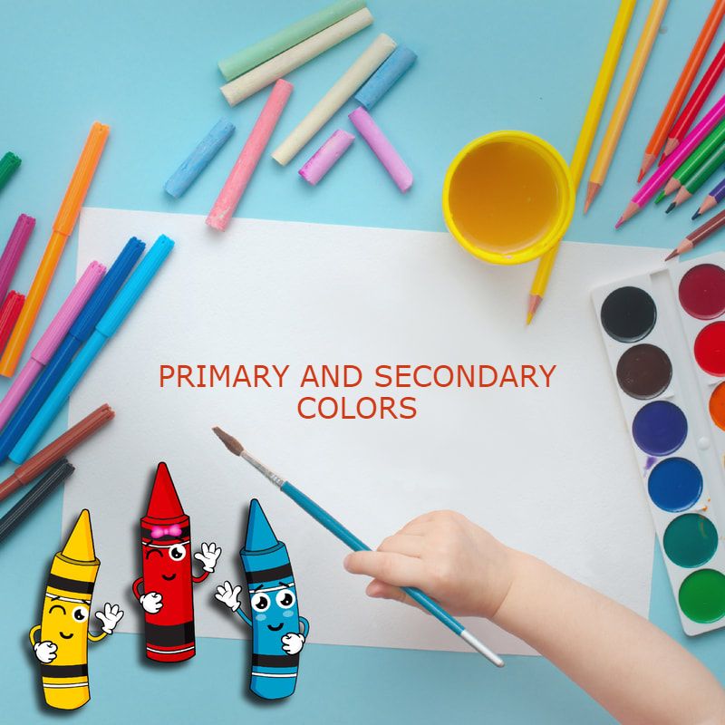 the primary and secondary colours