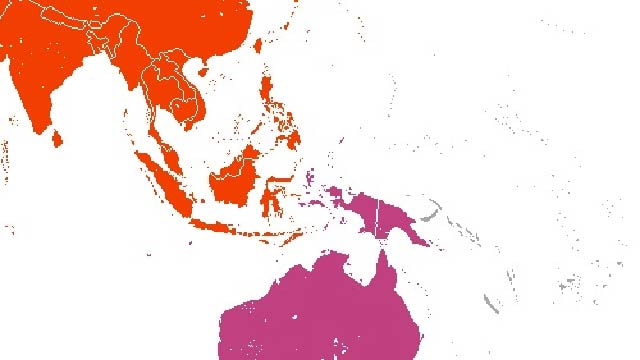 australia-oceania-map