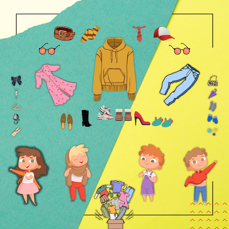 children-wearing-their-clothes