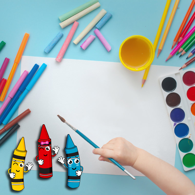 childs-hand-colouring-and-pencils-colors-on-the-table