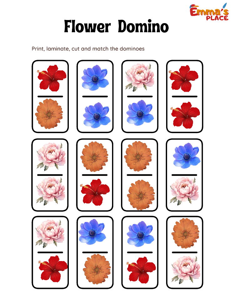 Flower Domino