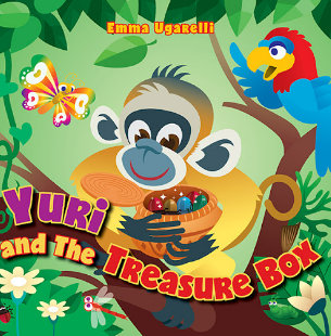 Yuri is quite the curious monkey! One day, while walking along the Amazon River, he bumps into something strange, something he has never seen before. He picks it up, wondering what it could be. Is it a hat? A seat? A drum? No . . . it’s a treasure box! Or is it?