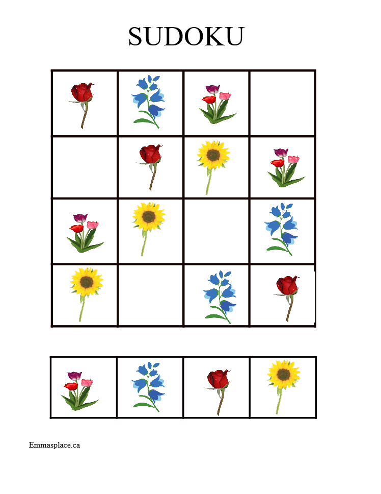 Sudoku  Flowers