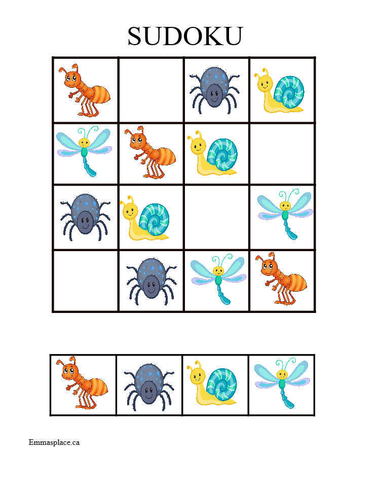 Sudoku Insects